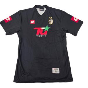 ユベントス サッカーユニフォーム 01/02 チャンピオンズリーグ仕様 メンズ SIZE 不明 ブラック