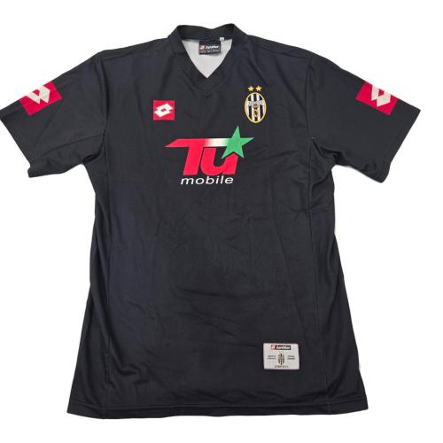 ユベントス サッカーユニフォーム 01/02 チャンピオンズリーグ仕様 メンズ SIZE 不明 ブラック