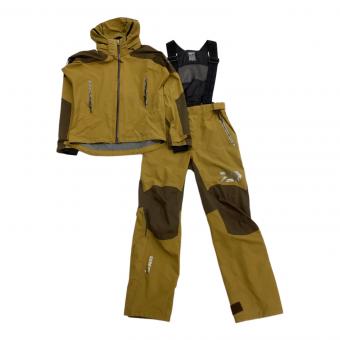 DAIWA (ダイワ) フィッシングウェア DR-1503 セットアップ/現状販売 メンズ SIZE M カーキ