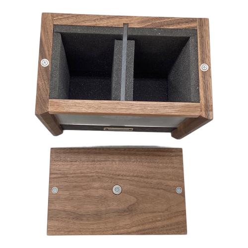 DEVISE WORKS (デバイスワークス)×GEAR DE LAB×J UNIQUE WOOD 収納ケース GLASS CASE BOX