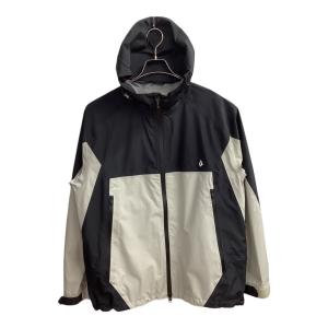 VOLCOM (ボルコム) G1552502 スノーボードウェア(ジャケット) Side Hit Shell Jacket メンズ SIZE M ブラック×ホワイト