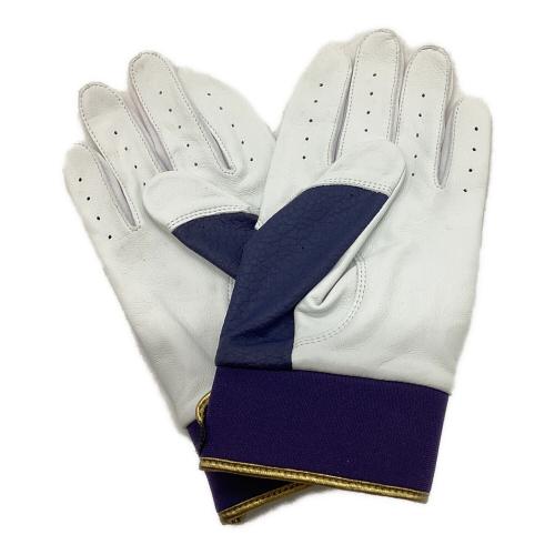 UNDER ARMOUR (アンダーアーマー) バッティンググローブ 支給品 収納袋付 ネイビー