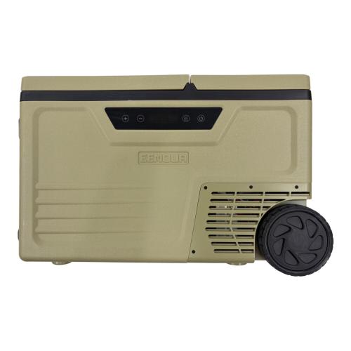 EENOUR (イーノウ) 車載冷蔵庫 DB01 バッテリー2個付 クーラーボックス タン