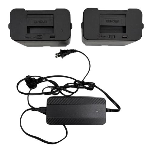 EENOUR (イーノウ) 車載冷蔵庫 DB01 バッテリー2個付 クーラーボックス タン