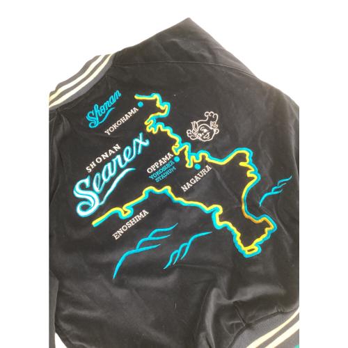 横浜DeNAベイスターズ (ヨコハマディーエヌエーベイスターズ) 応援グッズ シーレックスメモリアルスカジャン SIZE L ネイビー