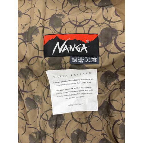 NANGA (ナンガ) マミー型シュラフ(ダウン) コヨーテ タグ付 スリーピングバッグ600