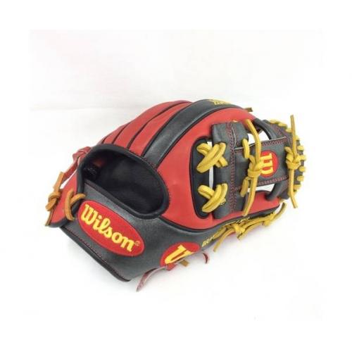 Wilson 硬式グローブ レッド×ブラック A2K