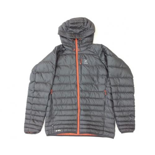 HAGLOFS エッセンス?フードジャケット グレー