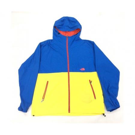 THE NORTH FACE コンパクトジャケット ブルー×イエロー