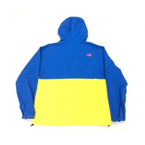 THE NORTH FACE コンパクトジャケット ブルー×イエロー