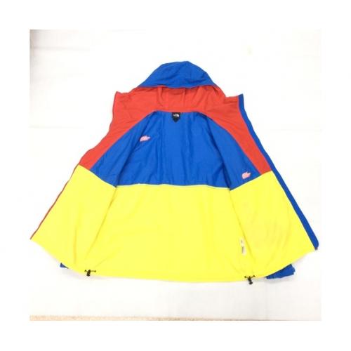 THE NORTH FACE コンパクトジャケット ブルー×イエロー