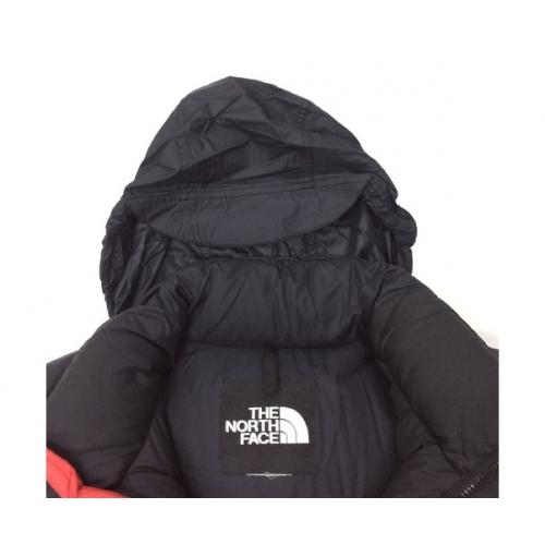 THE NORTH FACE ヌプシジャケット レッド×ブラック ダウン