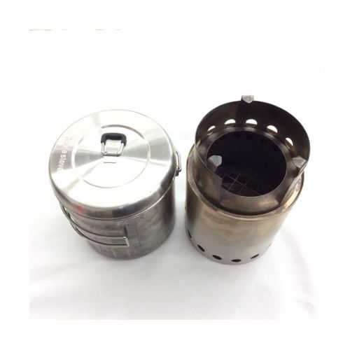 solo stove (ソロストーブ) 焚火台 ソロストーブタイタン＆ソロポット1800キャンプストーブ