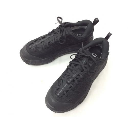 Engineered Garments×hoka one one (ホカ オネオネ) トレッキングシューズ ブラック トウ ウルトラ ロウ WP JP