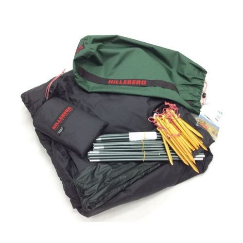 HILLEBERG 山岳テント 未使用品 NAMMATJ2GT BLACK LABEL 405×130×95cm