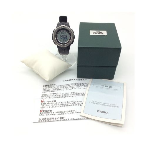 CASIO (カシオ) 腕時計 PRO TREK PRW-3100-1JF タフソーラー ラバー