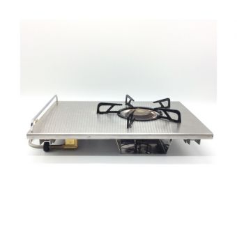 SNOWPEAK (スノーピーク) シングルガスバーナー GS-400 2009年製 PSLPGマーク有 ギガパワープレートバーナーL2009年製 PSLPGマーク有