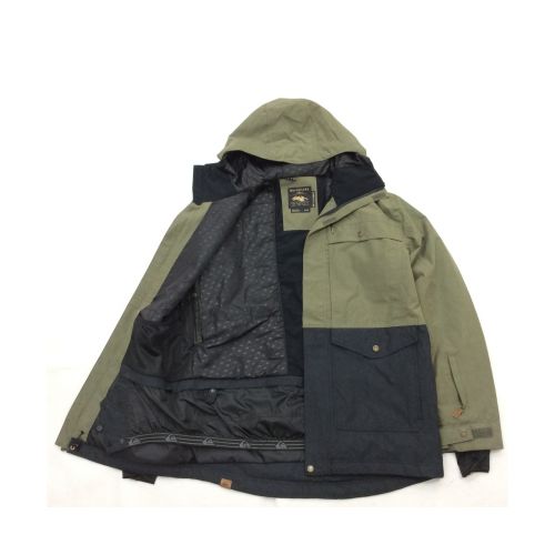 Quiksilver (クイックシルバー) スノーボードウェア(ジャケット) ブラック×オリーブ サイズ:M ホライゾン ジャケット　2019モデル