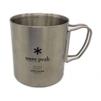 SNOWPEAK (スノーピーク) アウトドア食器 ステンレス真空マグ450