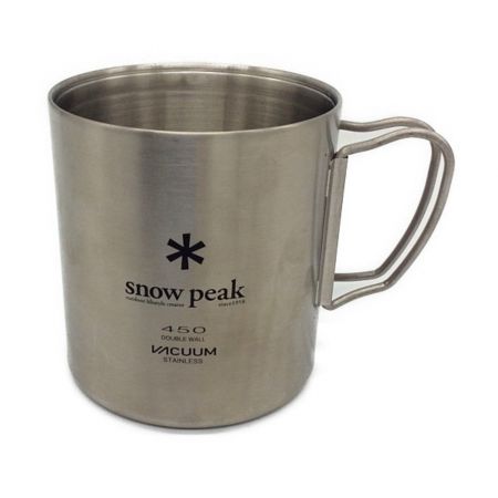 SNOWPEAK (スノーピーク) アウトドア食器 ステンレス真空マグ450