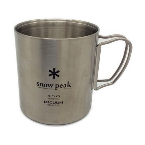 SNOWPEAK (スノーピーク) アウトドア食器 ステンレス真空マグ450