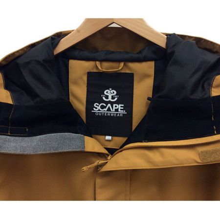 SCAPE (エスケープ) スノーボードウェア SCAPE Lサイズ カーキ×ブラウン