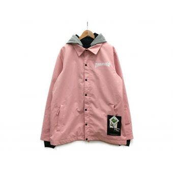 AA HARD WEAR (ダブルエーハードウェア) スノーボードウェア THRASHER Lサイズ ライトピンク メンズ
