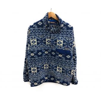 Patagonia (パタゴニア) シンチラスナップTプルオーバージャケット S ネイビー