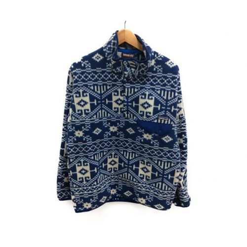 Patagonia (パタゴニア) シンチラスナップTプルオーバージャケット S ネイビー