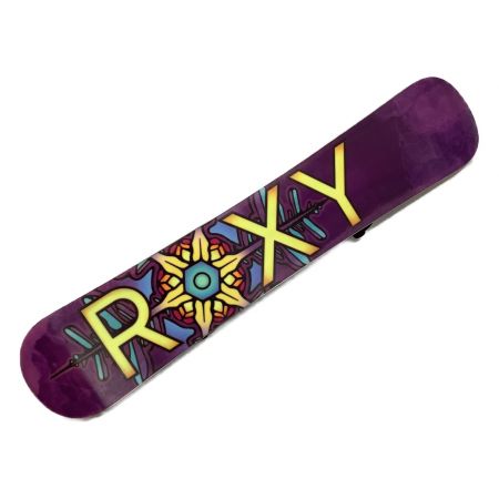 ROXY (ロキシー) スノーボード SIZE 141 2017-2018　バイン:ROXY　ROCK it　DASH　サイズSM 4X4 サンドイッチ構造 ダブルキャンバー RADIANCE ビンディング付