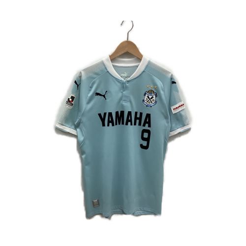 ジュビロ磐田 ジュビロイワタ サッカーユニフォーム メンズ Size L スカイブルー 9番 9764 17年モデル トレファクonline