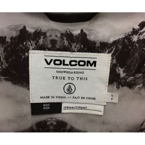 VOLCOM (ボルコム) スノーボードウェア(ジャケット) レディース S グリーン×ブラック 未使用品