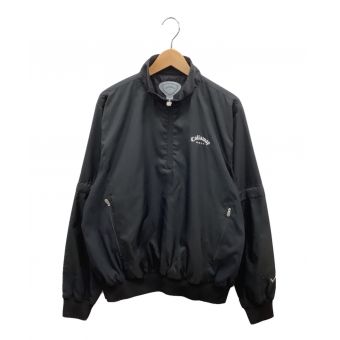 Callaway (キャロウェイ) ゴルフウェア(トップス) メンズ SIZE L ブラック ハーフジップ スニード