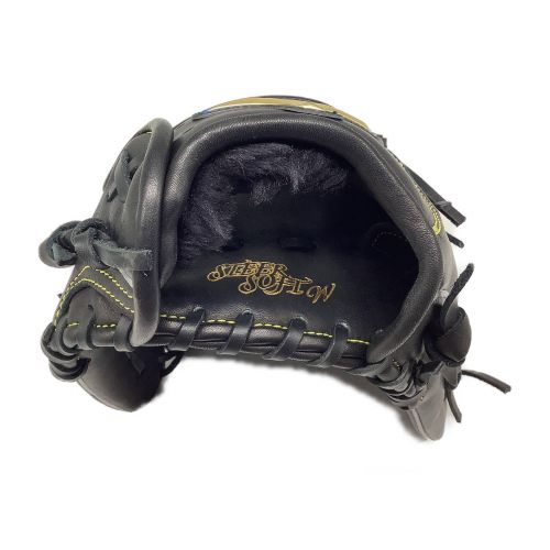 MIZUNO (ミズノ) 軟式グローブ ブラック SELECT9 内野用 1AJGR20823