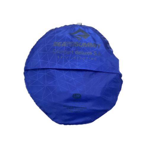 SEA TO SUMMIT (シートゥサミット) インフレータブルマット 76×201㎝ ブルー Comfort deluxe S.I. LW