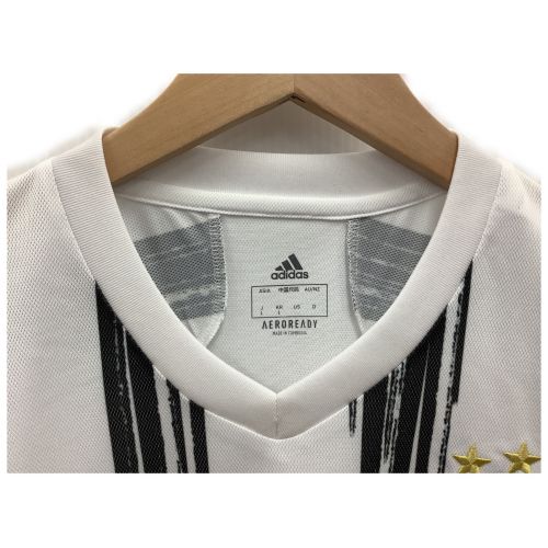 adidas (アディダス) サッカーユニフォーム メンズ SIZE L ホワイト ユベントス ホームレプリカユニフォーム GHP52 EI9894