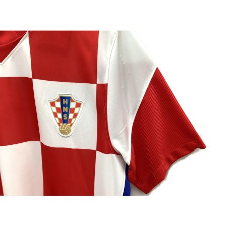 NIKE (ナイキ) サッカーユニフォーム メンズ SIZE M レッド×ホワイト クロアチア代表 2020 ホーム 半袖レプリカユニフォーム  CD0695-100