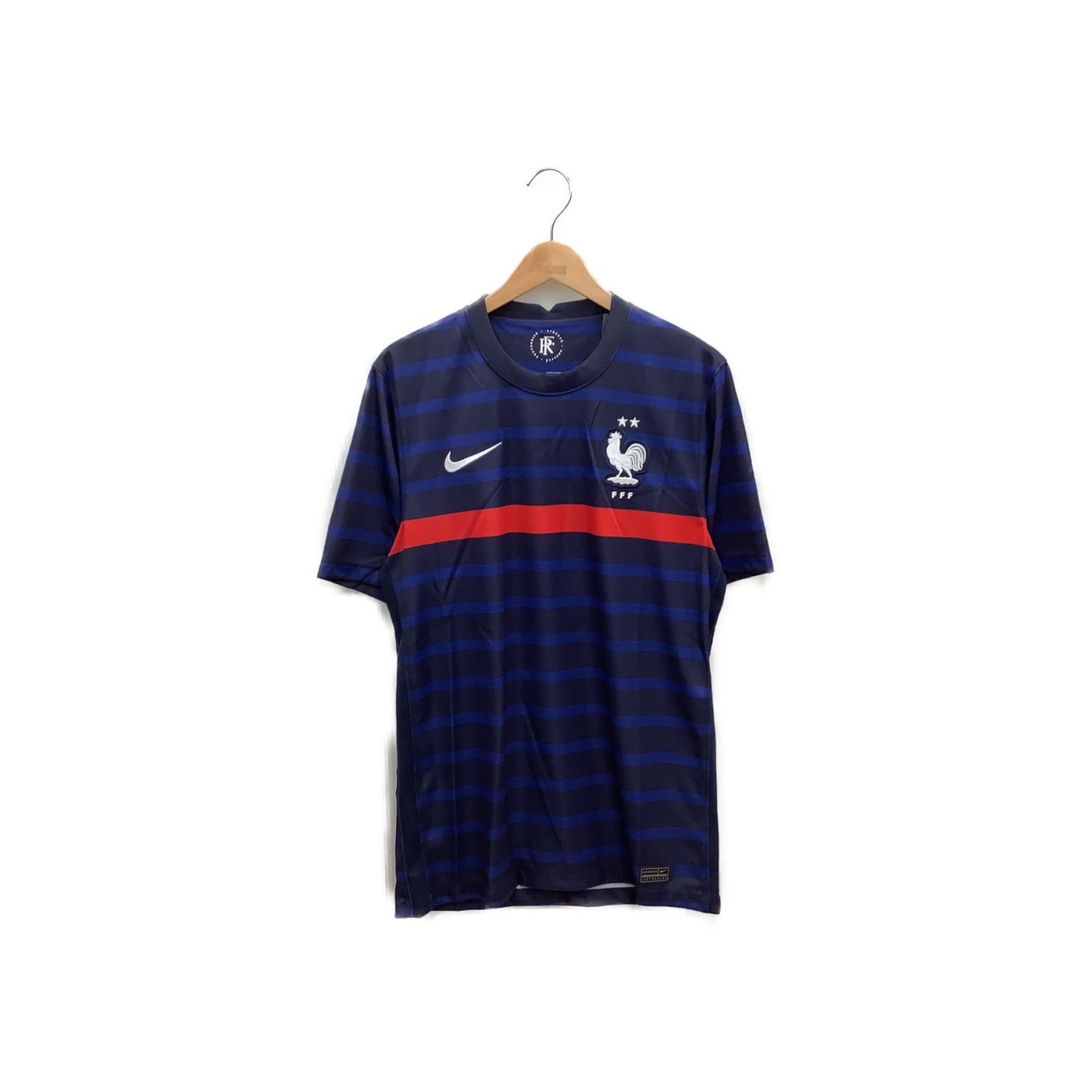 Nike ナイキ サッカーユニフォーム メンズ Size M ネイビー フランス代表 Fff ホームホワイト半袖 サッカー レプリカ ユニフォーム Cdd0700 498 トレファクonline