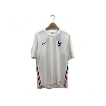 NIKE (ナイキ) サッカーユニフォーム メンズ SIZE L ホワイト フランス代表 FFF 2020 アウェイ サッカー レプリカユニフォーム CDD0699-100