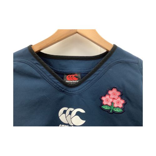 CANTERBURY (カンタベリ) スポーツウェア メンズ SIZE L ネイビー ラグビー日本代表 プラクティスプルオーバー W77011JP