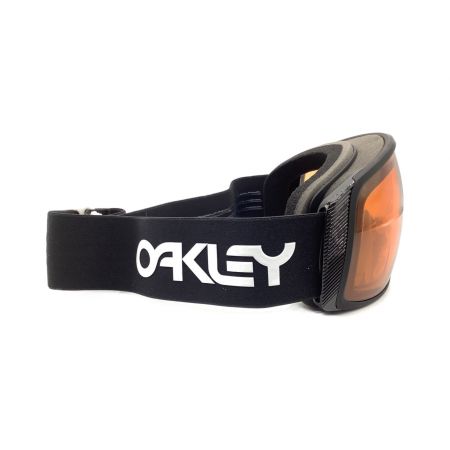 OAKLEY (オークリー) ゴーグル ブラックフレーム オレンジレンズ フライトトラッカーXL 未使用品