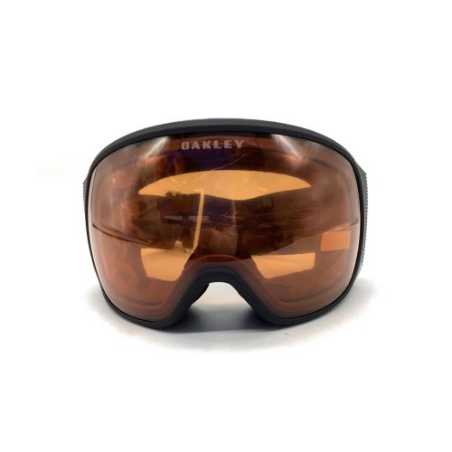 OAKLEY (オークリー) ゴーグル ブラックフレーム オレンジレンズ フライトトラッカーXL 未使用品
