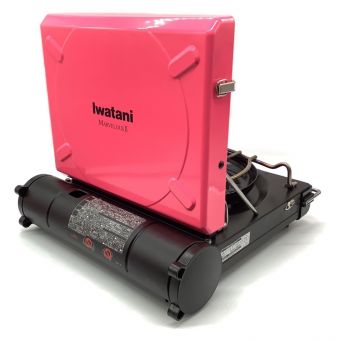 Iwatani (イワタニ) カセットコンロ 90周年記念 カセットフー マーベラスⅡ ルミナスピンク PSLPGマーク有 MVS-2 2019年製 使用燃料【CB缶】