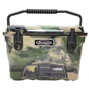 Deelight クーラーボックス 20QT(18.9L) グリーンカモ アイスランドクーラー