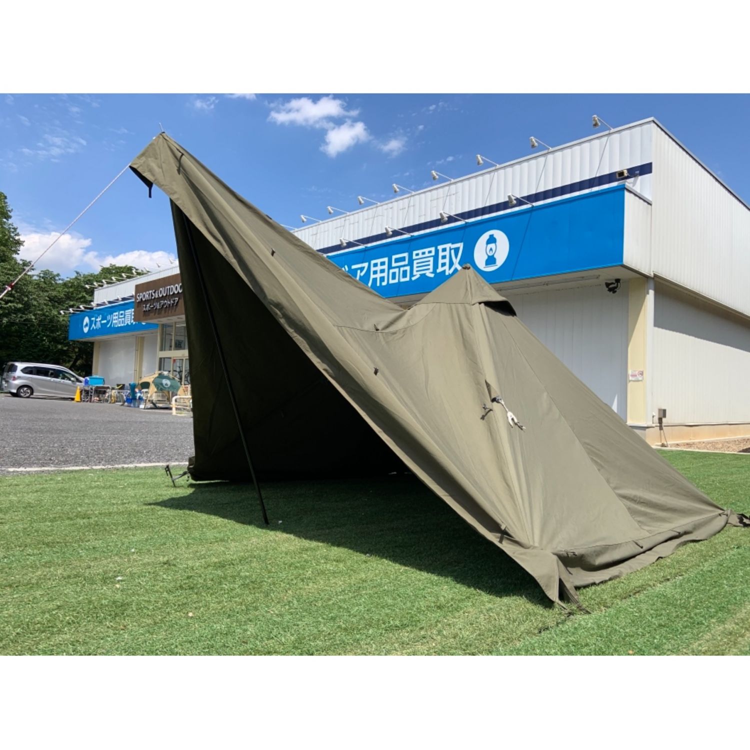 Bundok バンドック モノポールテント k 75tc ソロティピーtc 240 240 150cm 1人用 トレファクonline