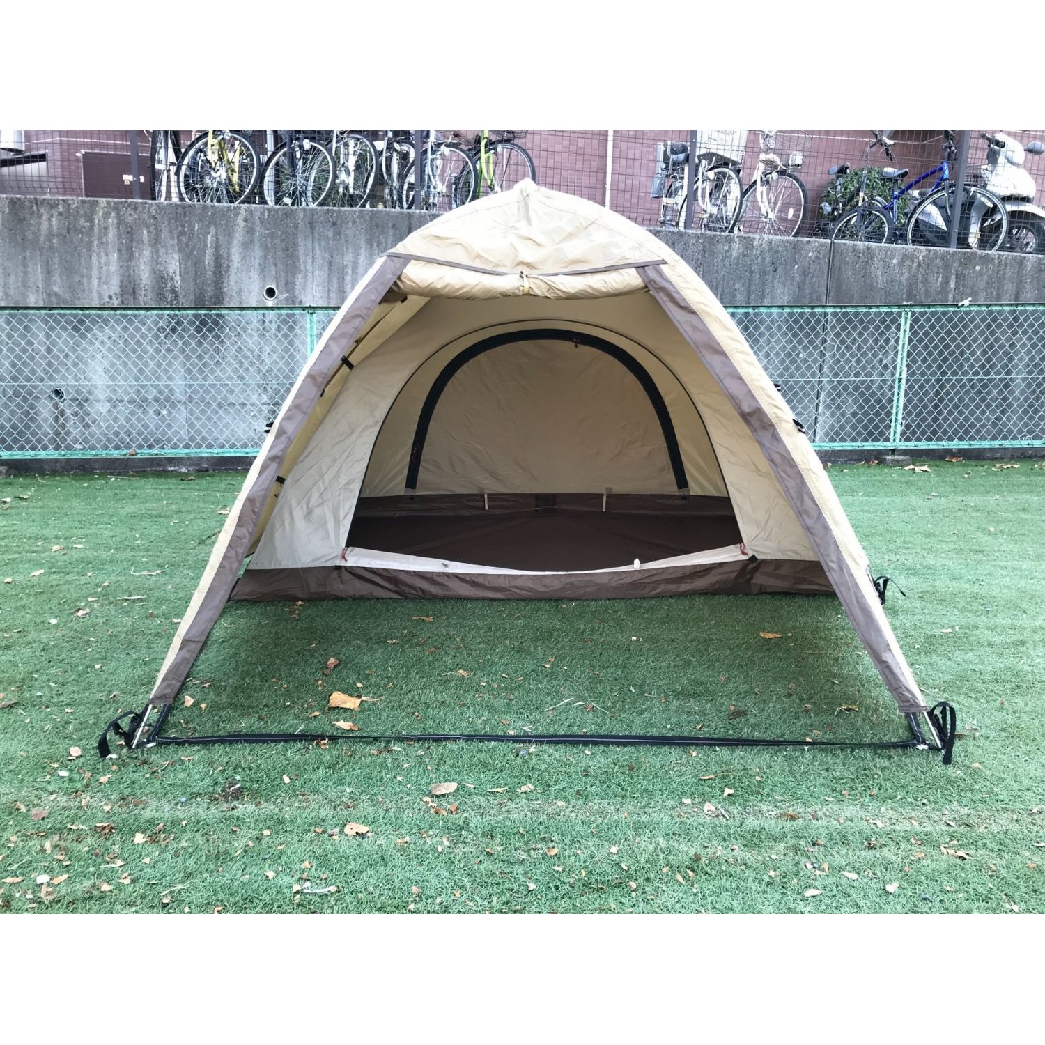 ogawa(オガワ) アウトドア キャンプ テント ドーム型 ステイシー ST-2 【2~3人用】 サンドベージュ 2616-80 テント