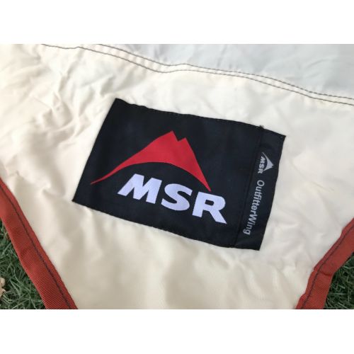 MSR (エムエスアール) ウィングタープ 希少品 最終モデル(アイボリー