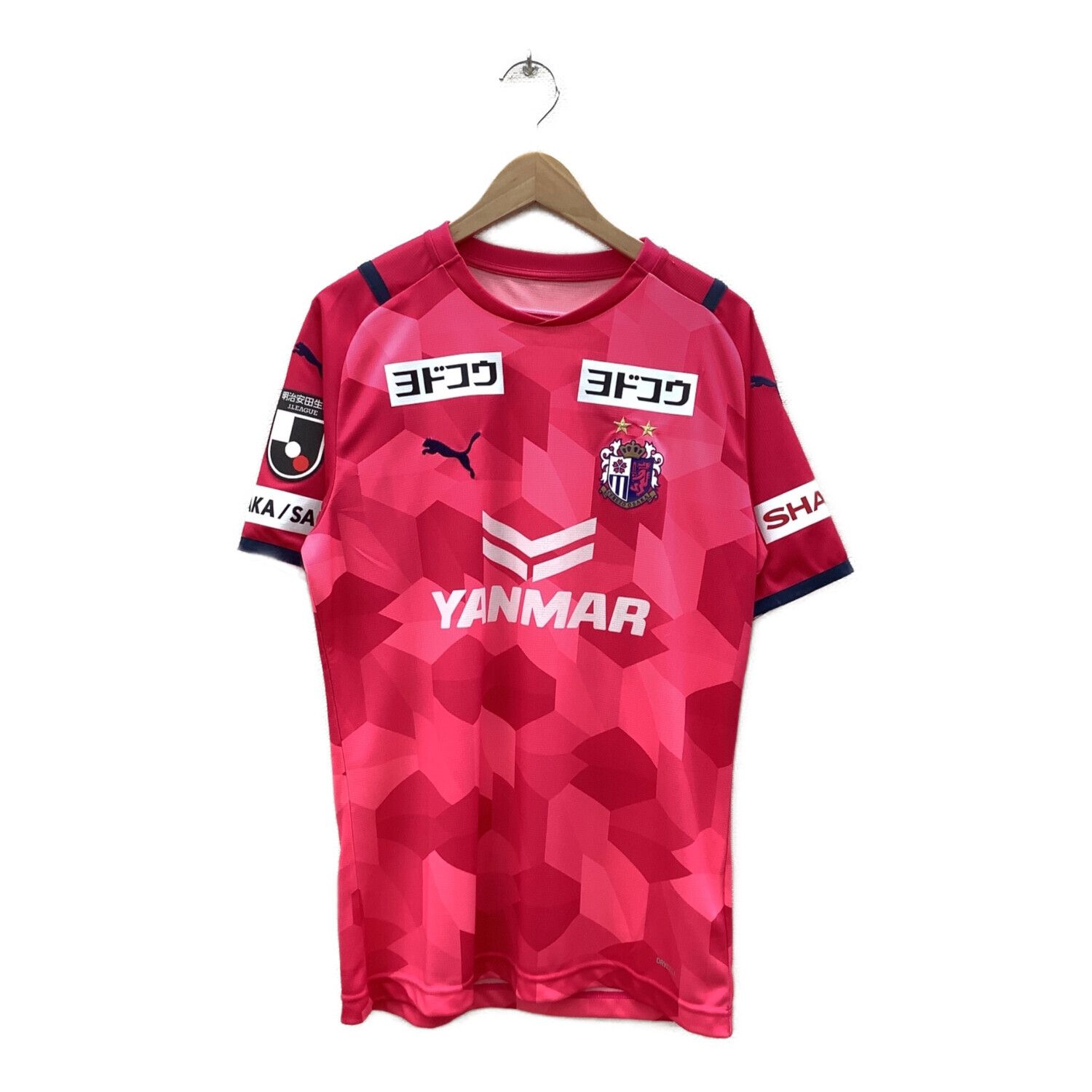 セレッソ大阪 サッカーユニフォーム メンズ SIZE L ピンク 2021