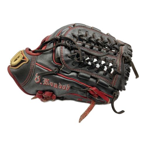 Wilson (ウィルソン) 軟式グローブ ブラック Dual TECHNOLOGY 内野用