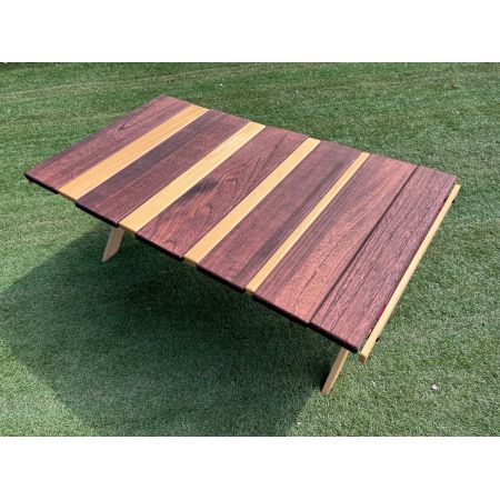 OUTSIDE IN アウトドアテーブル 約106×59×44cm マクカクミッドハイテーブル